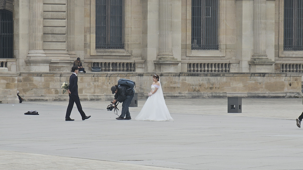 又有人在拍婚紗