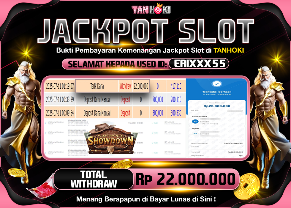 TANHOKI JACKPOT SLOT WILD BOUNTY SHOWDOWN  Rp 22.000.000 LUNAS