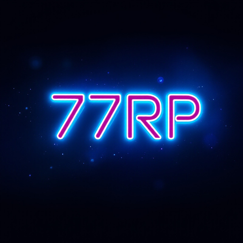 Banner Aplikasi 77RP dengan akses permainan digital