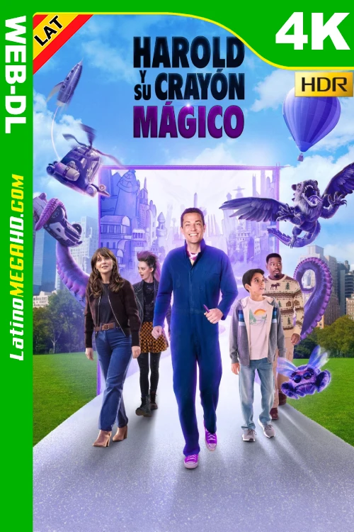 Harold y su crayón mágico (2024) Latino UltraHD HEVC HDR10+ WEB-DL 2160P