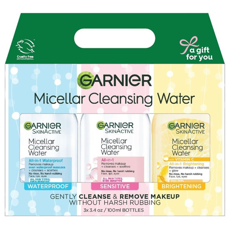 Revitalize Your Skincare Routine: 3-Pc Garnier Micellar Cleansing Water Gift Set Only .79 (Reg. .99) – Exclusive Savings at Walgreens! Revitalize Your Skincare Routine: 3-Pc Garnier Micellar Cleansing Water Gift Set Only .79 (Reg. .99) – Exclusive Savings at Walgreens!