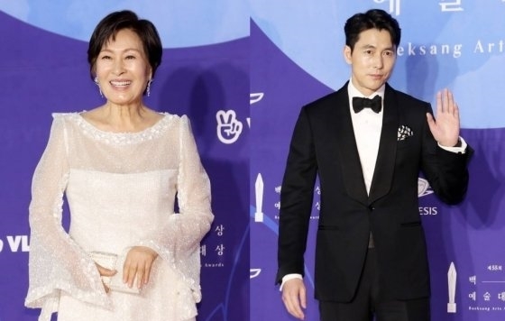 receiving-the-daesang-award-kim-hye-ja-was-praised-jung-woo-sung-caused-controversy