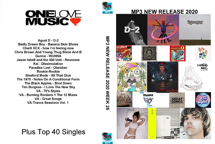 MP3 NEW RELEASES 2020 WEEK 25   [GloDLS]