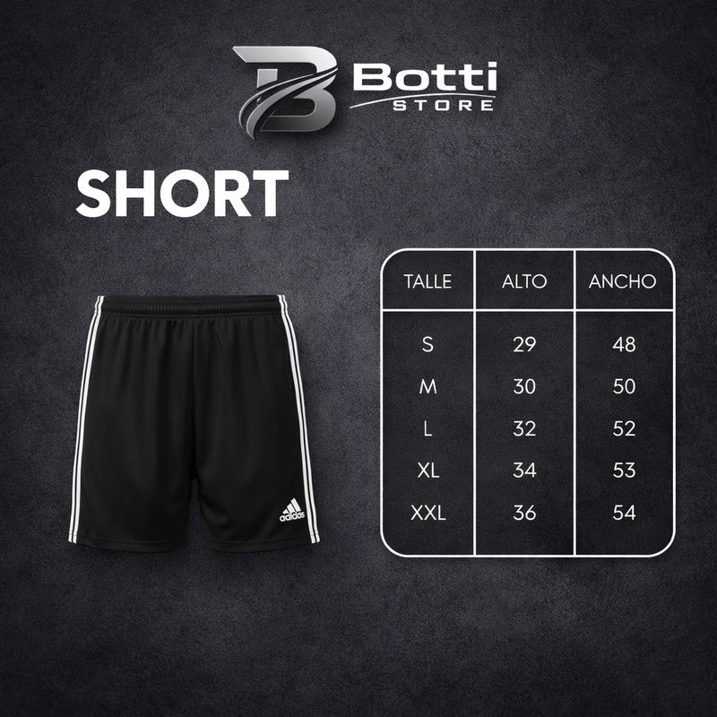 Tabla de Talles Short