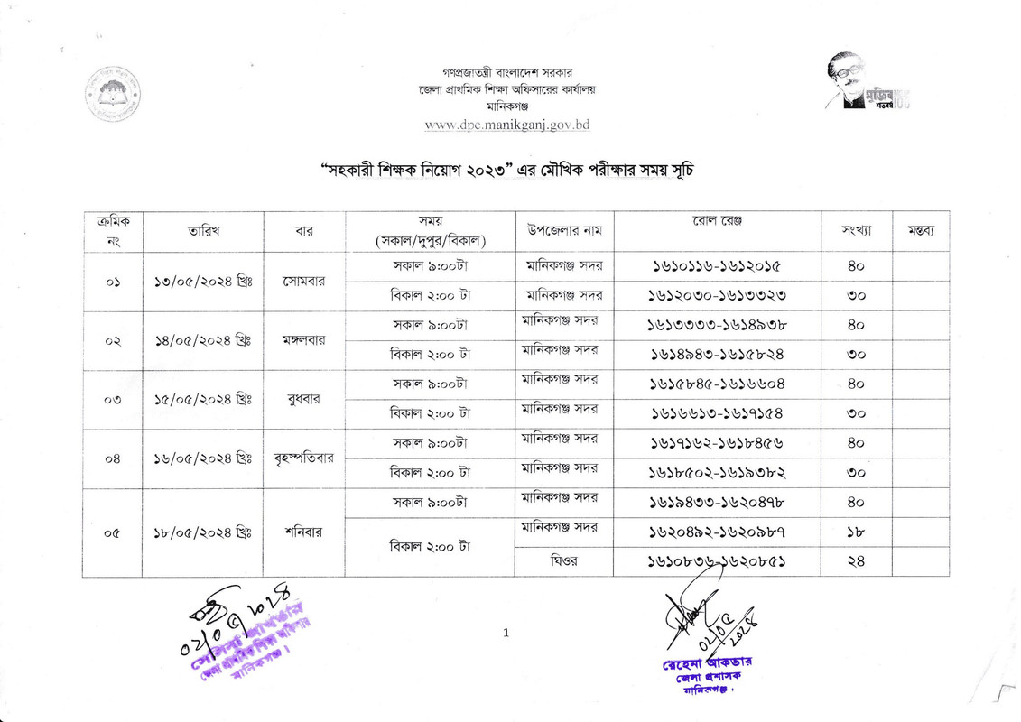 Primary-3rd-Phase-Manikganj-Viva-2024-PDF-1