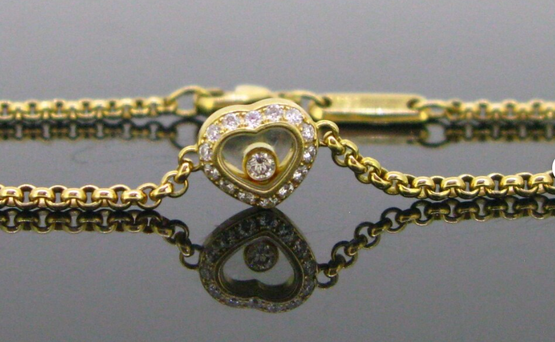 Браслт с танцующим бриллиантом Chopard