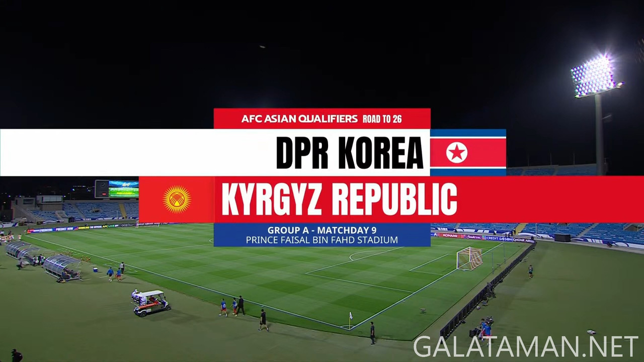 DPR Korea vs. Kyrgyz Republic ¦ Full Match ¦ AFC Asian Qualifiers™ Road to 26 (1080p_30fps_H264-128k