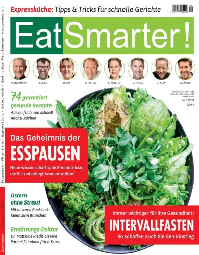 Cover: Eat Smarter Magazin für moderne Ernährung No 02 2023