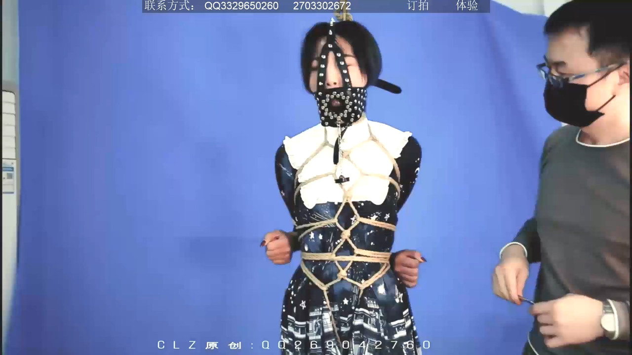 clz原创 灵粒五种漂亮严厉的捆绑教程，加单脚吊.mp4_20200126_133559.782