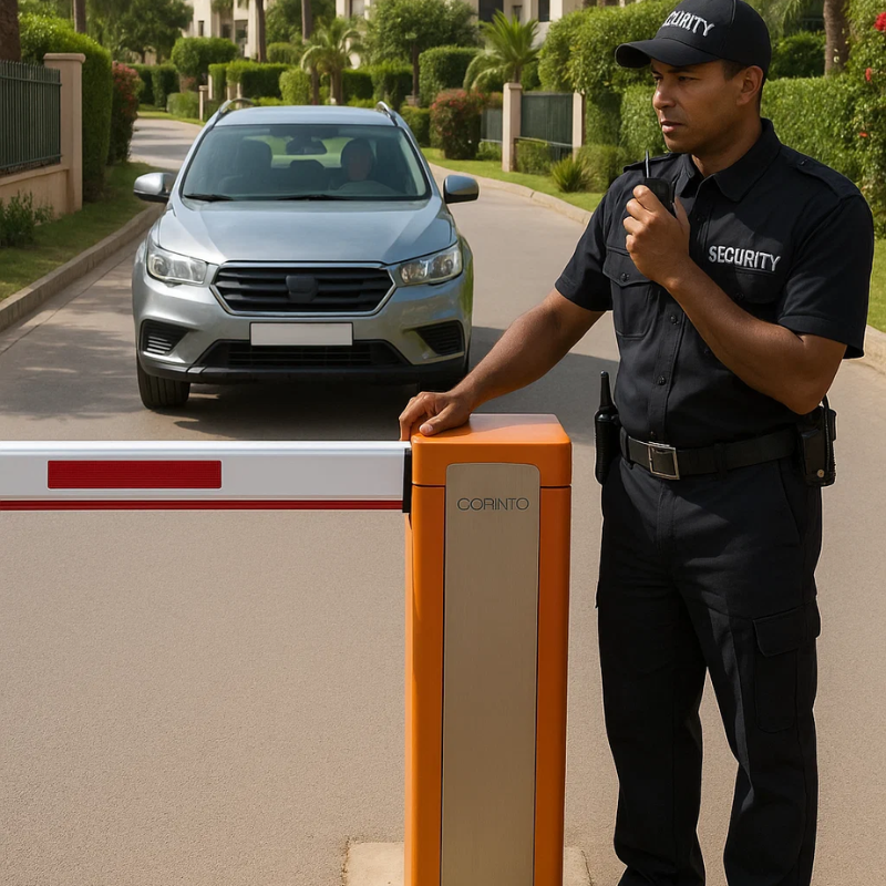 Réalisation de barrière levante 6