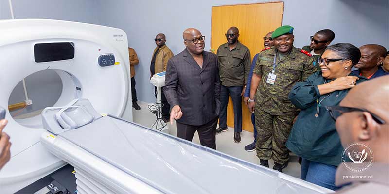 RDC: Félix Tshisekedi inaugure le centre hospitalier Maman Denise Nyakeru à Kaniama-Kasese