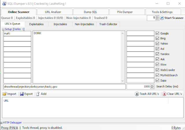SQLI DUMPER V8.5 CRACKED