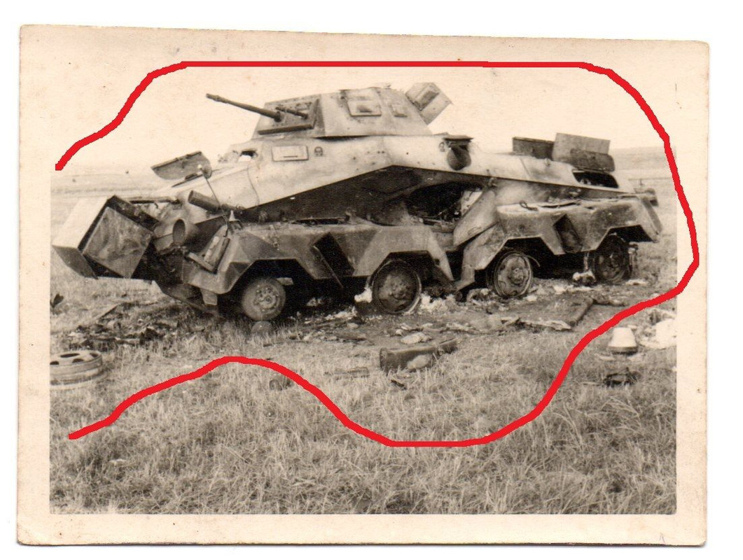 Panzerspähwagen Sd. Kfz. 232 (8-rad) Russland Fo