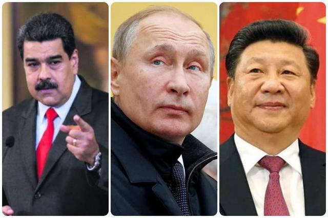 Maduro, Putin y Xi Jinping Maduro, Putin, Xi Jinping