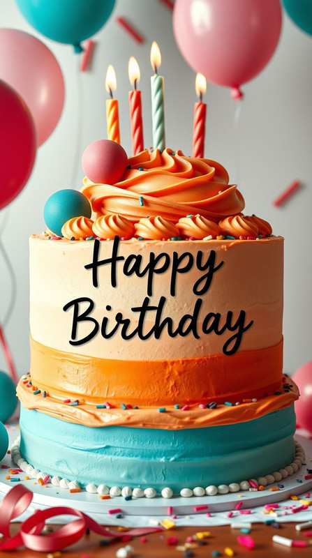 50 Happy Birthday Wishes and Cake Pictures! (1)