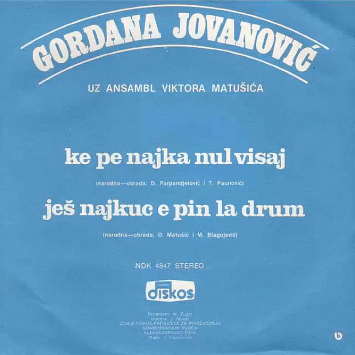 Gordana Jovanovic 1978 z