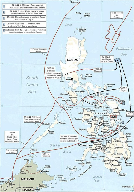 Mapa General de la Batalla