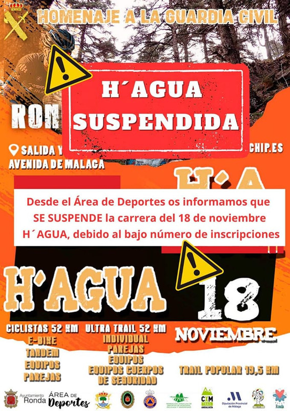 HAGUA - Carrera Homenaje a la Guardia Civil (Suspendida) - 18 de noviembre de 2023