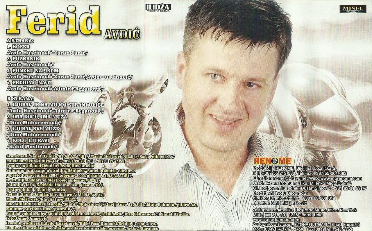 Ferid Avdic 2005 - Kofer - kaseta - zadnja