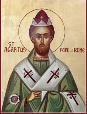 ΕΟΡΤΗ ΑΓ. ΑΓΑΠΗΤΟΥ ΤΗΝ ΚΥΡΙΑΚΗ ΣΤΟΝ Ι. Ν. ΑΓ. ΜΑΡΚΟΥ ΒΡΟΝΤΑΔΟΥ