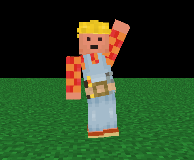 Bob the Builder Minecraft Skin