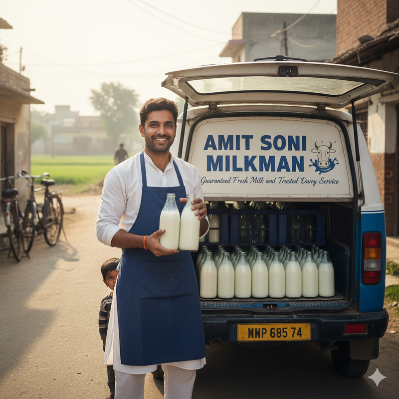 Amit Soni Milkman Dairy Service