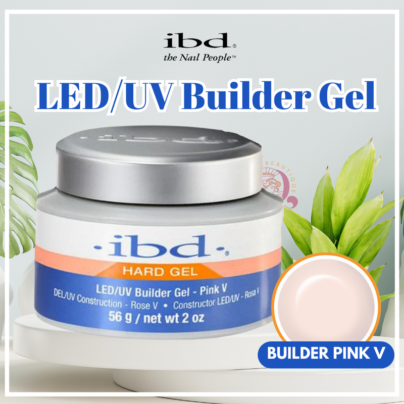 IBD Builder Gel 0.5 oz LED/UV NEW IN JAR [Clear/White/Pink/Natural