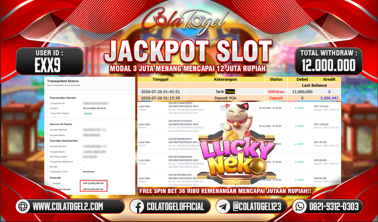 JACKPOT SLOT GACOR!!