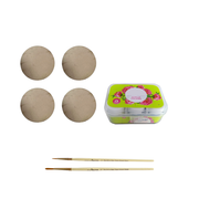 Penkraft Moroccan Tile Art on Tea Coasters DIY Kit | Complete DIY Craft Kit for Beginners & Hobby Artists