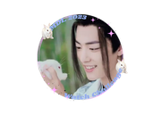 Wei Wuxian with bunny Badge 1copy