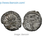 Antoniniano de Póstumo. MONETA AVG. Moneda a izq. Trier 2-E9-AFE21-9-A39-478-F-A174-F5762-B1-D3-D04