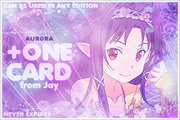 Aur0ra (2) - new card slip! (old one is expired)
