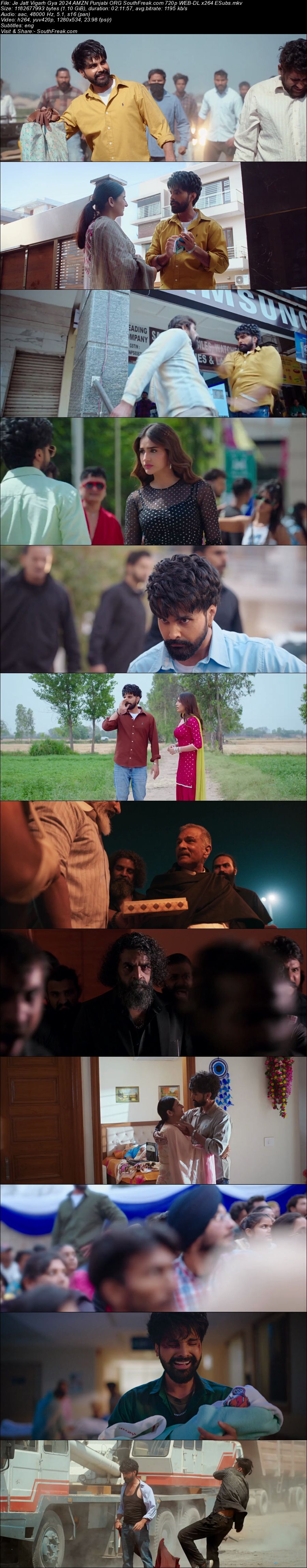 Je Jatt Vigarh Gya 2024 AMZN Punjabi ORG South Freak com 720p WEB DL x264 ESubs - hdhubflix, hubflix, hdmovieshub, allmovieshub