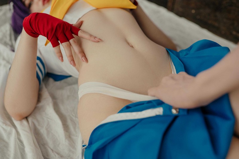 Alina Becker 关羽 Kanu Unchou Cosplay 一骑当千角色写真【59P-23.7M】插图