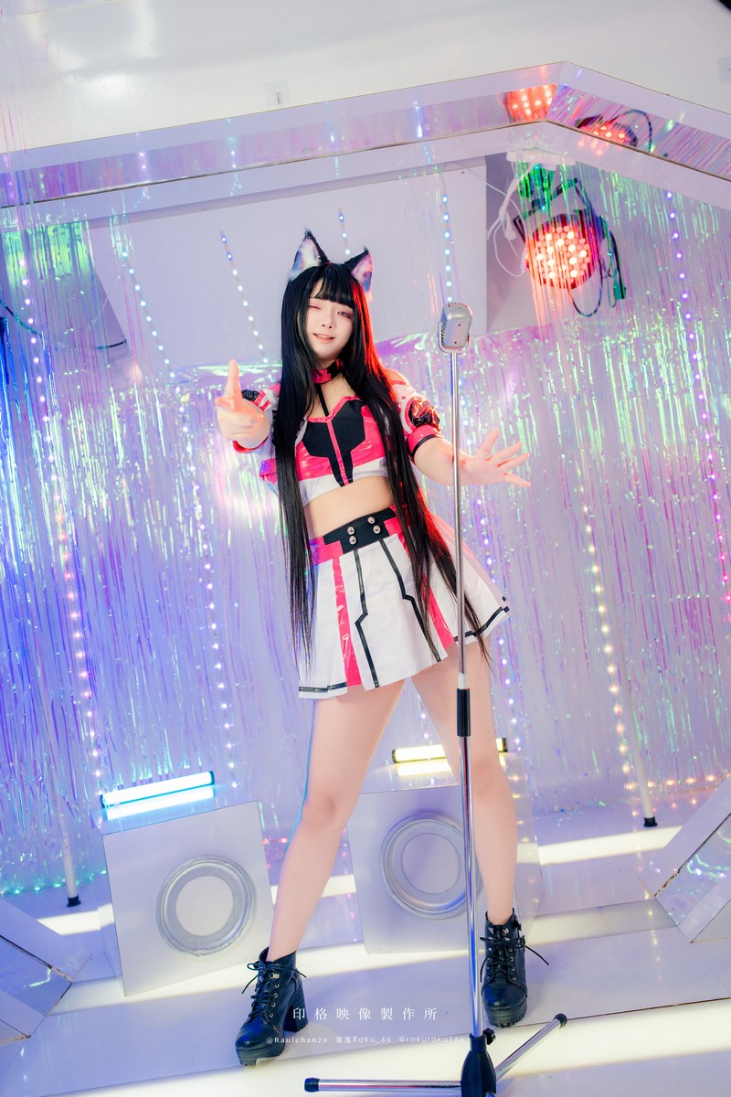 落落Raku 猫娘动漫制服 Cosplay 写真 38P插图8