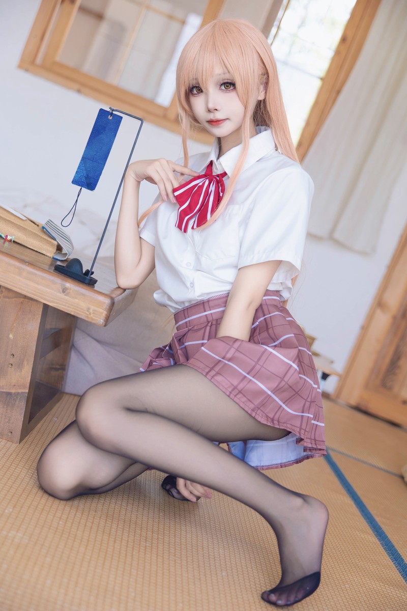 艾西Aiwest 邻家天使椎名真昼Cosplay写真图集 动漫角色高清图集 40P (150.1M)插图2