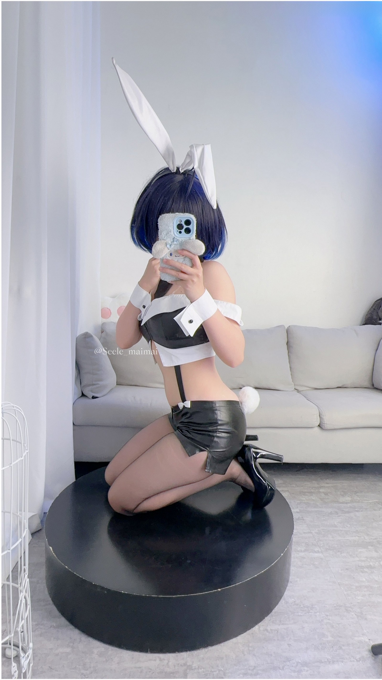 Seele麦麦兔女郎希儿 Cosplay 写真集｜崩坏3高质量高清图包（83P-147.3M）插图1