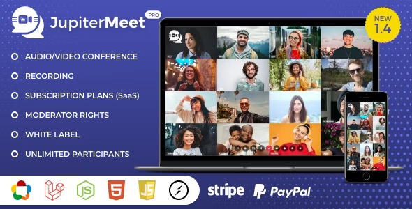 JupiterMeet Pro v1.6.0 - White Label Video Conference - nulled JupiterMeet Pro v1.6.0 - White Label Video Conference - nulled