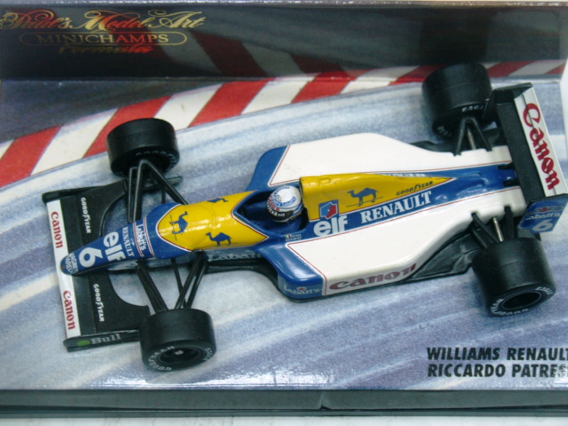 WOW EXTREMELY RARE Williams FW14B Patrese GP Silverstone