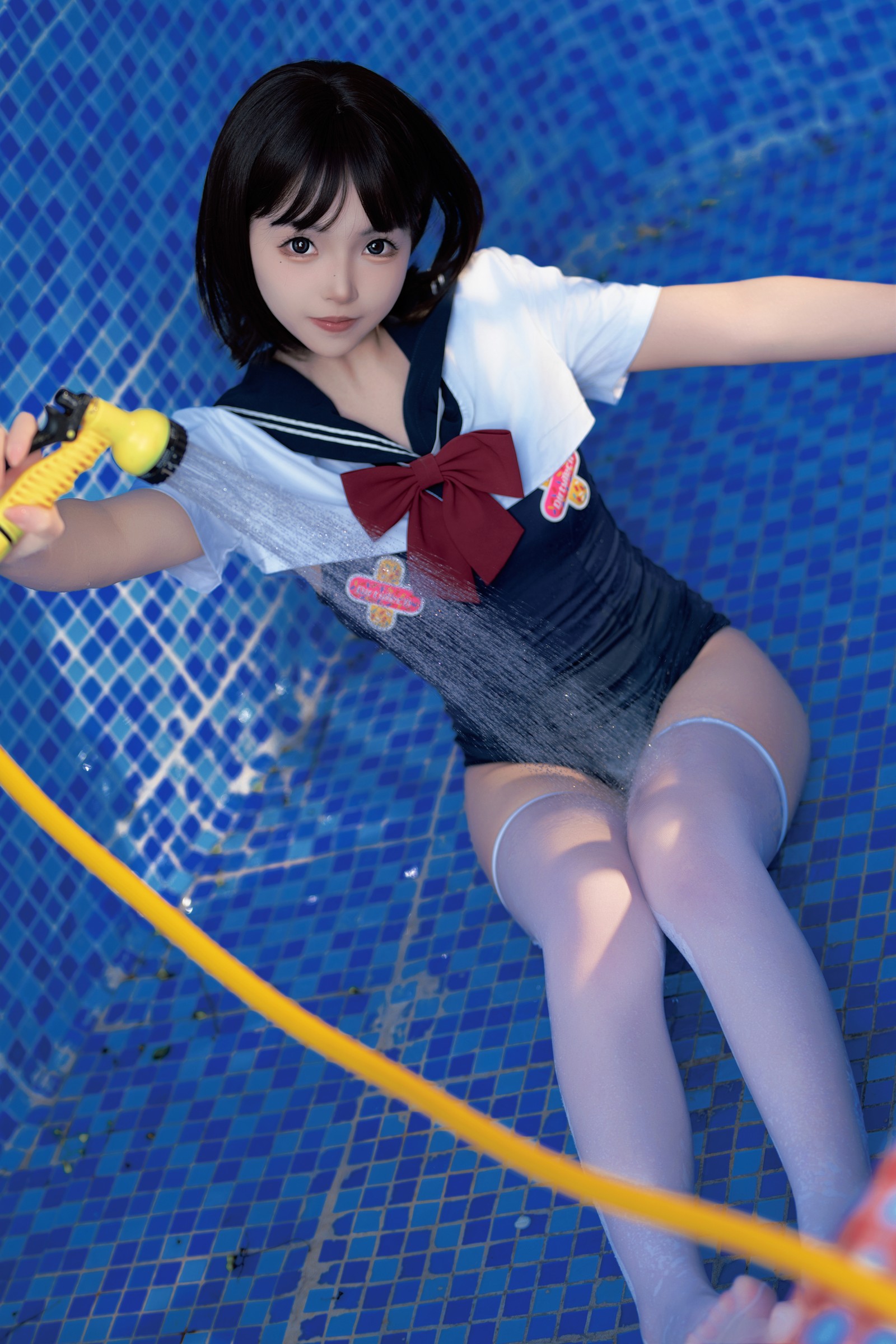 Bangni邦尼 – 反差 JK 泳装 Cosplay 写真集（97P-7V-841.3MB）插图4