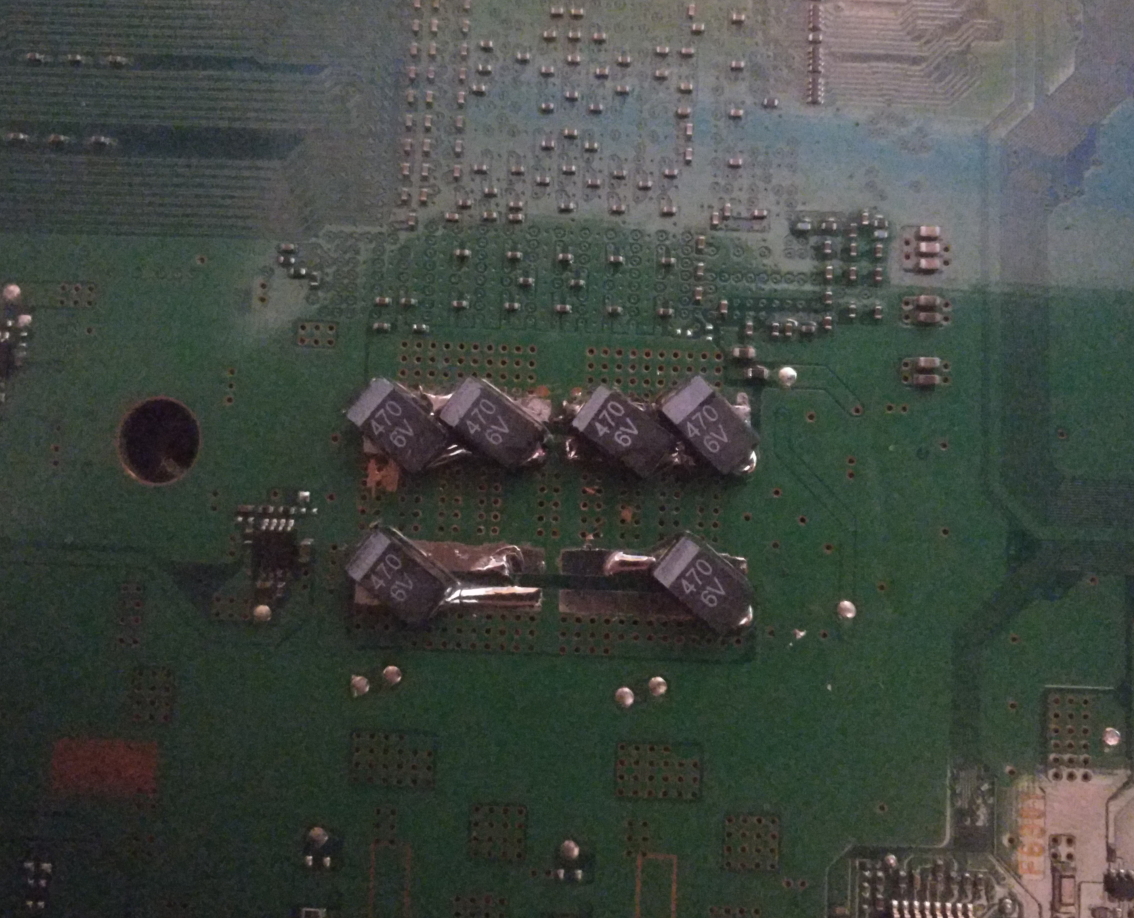 PS3 - (Research/Experimental) - NEC/TOKIN Capacitors Replacement - YLOD ...