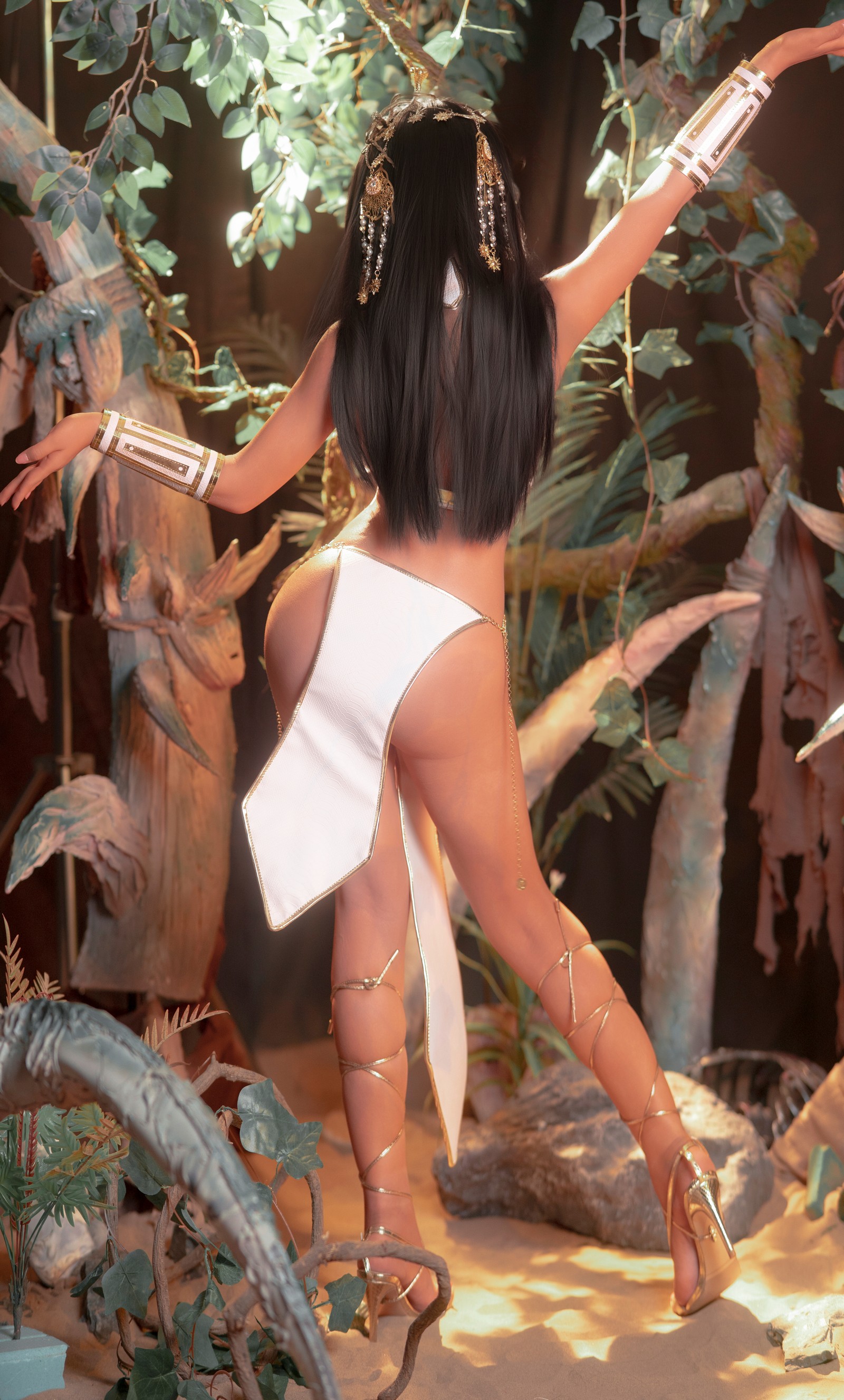 Bangni邦尼 – 埃及公主 Cosplay 高清写真集（71P-1.2GB）异域风插图4