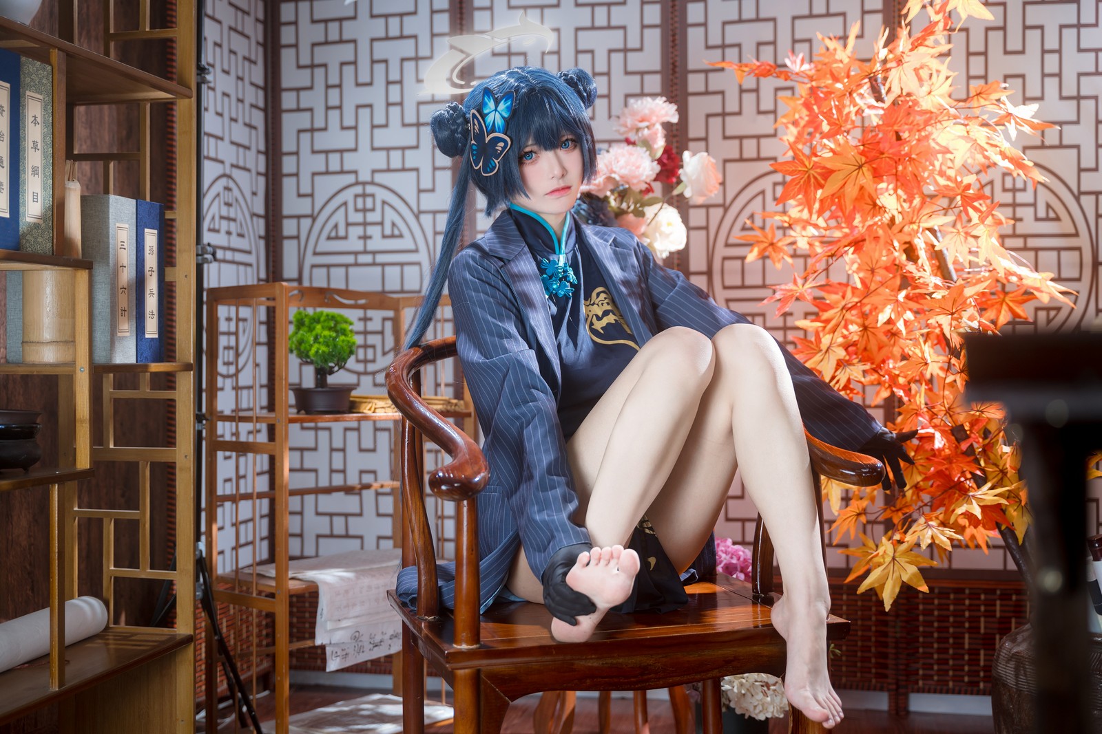 九柒喵 – 碧蓝档案 妃咲 Cos 高分辨率写真（28P-137M）蓝档案角色合集插图