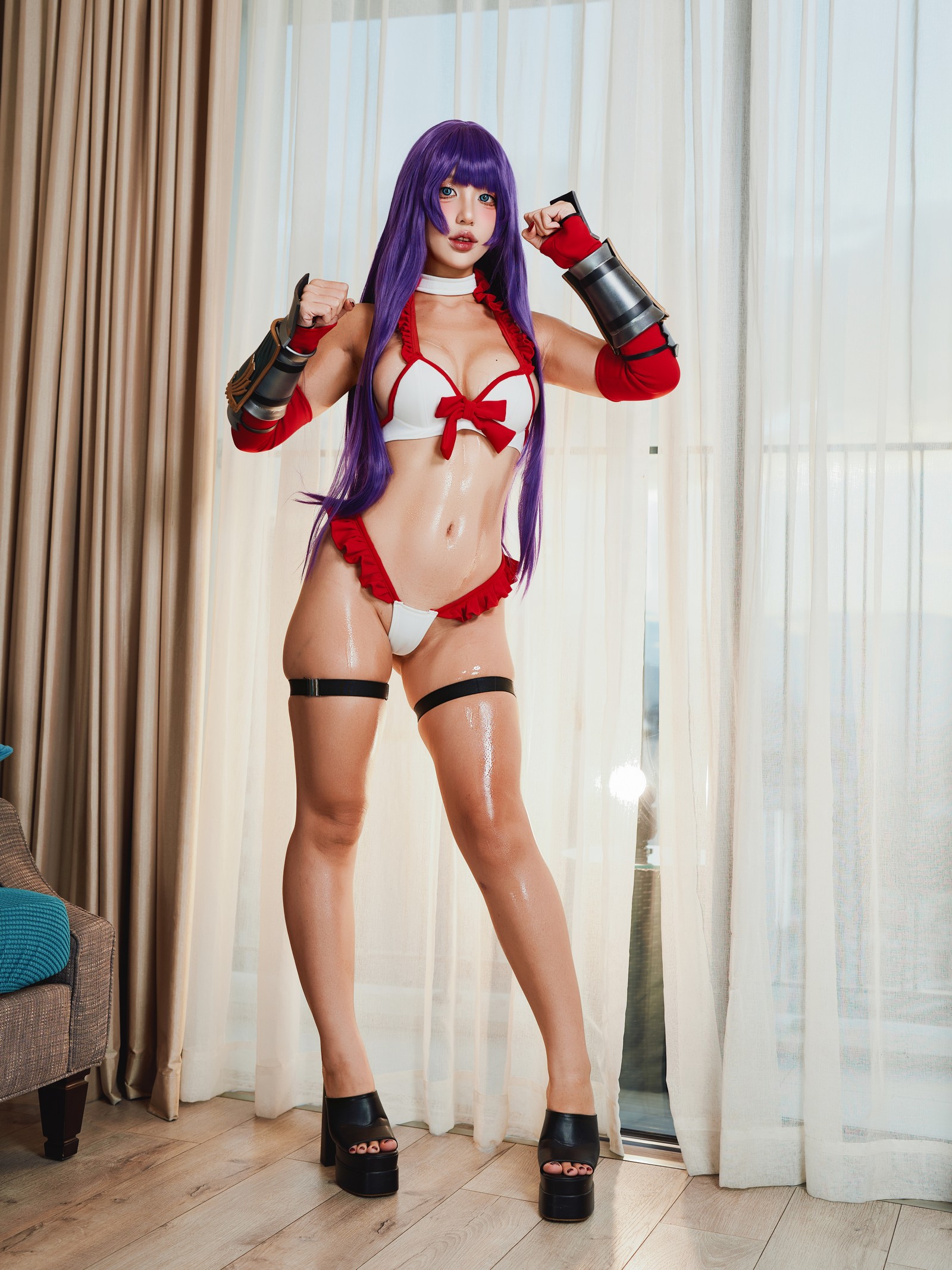 Puy Puy – 玛尔达 Martha Summer Cosplay 写真视频（96P+3V-4.56GB）FGO插图8