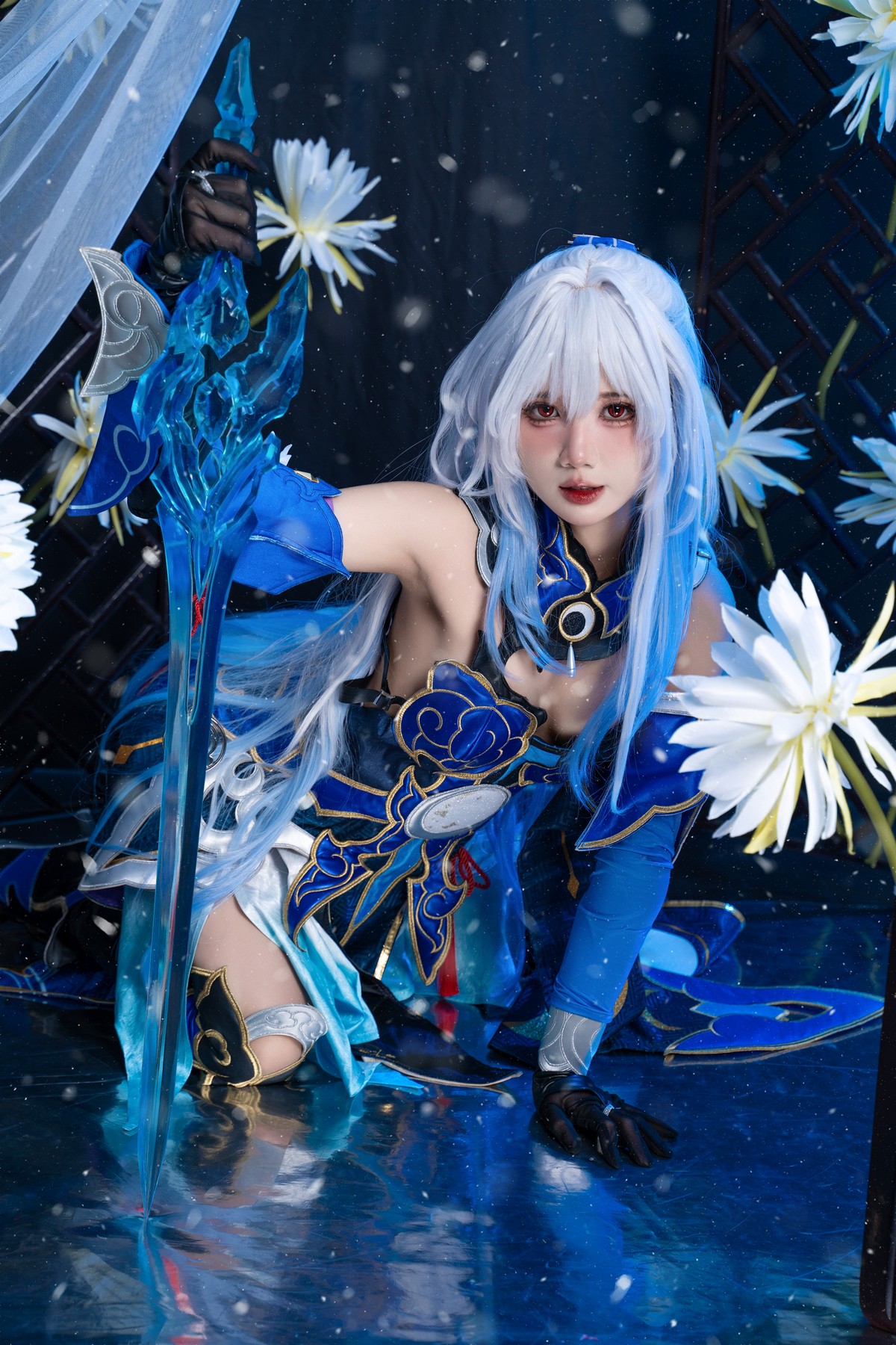 PoppaChan Jingliu Cosplay (Honkai Star Rail) – 40 Photos 344MB插图6