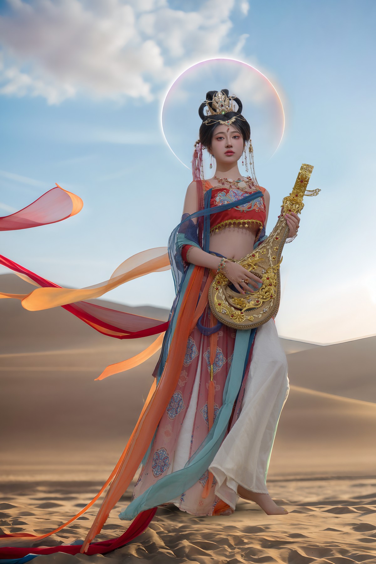 年年nnian 青丝诀古风写真 东方美学图集插图5