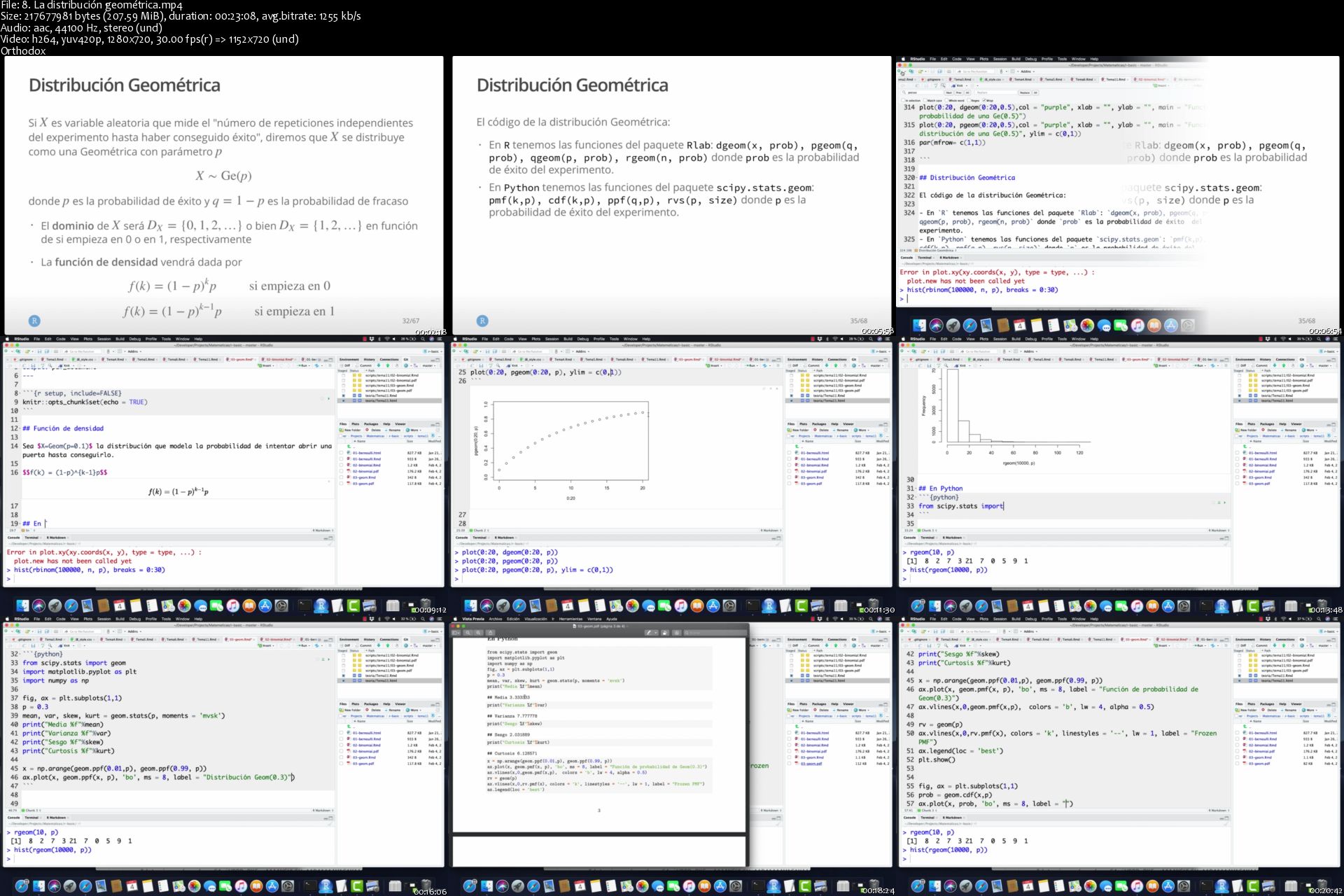 Curso completo de Estadística descriptiva   RStudio y Python