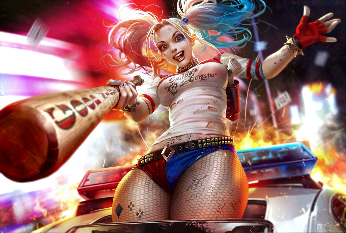 Harley Quinn Vol 3 59 Textless Variant