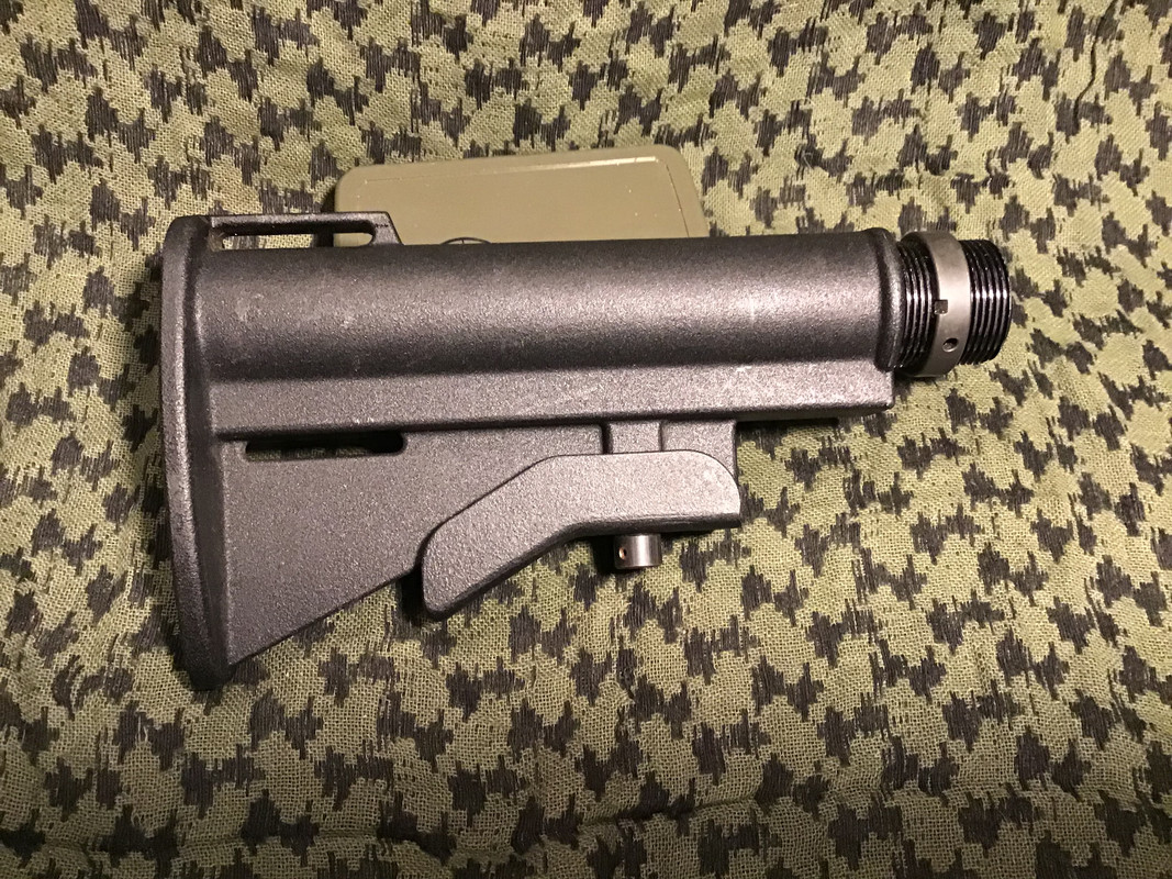 Retro 80’s Bushmaster Aluminum CAR stock & original buffer tube w