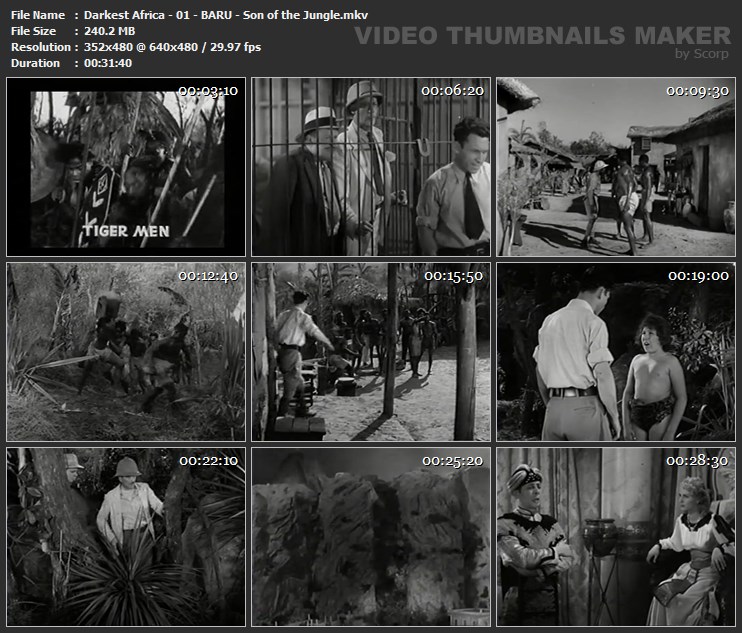 Darkest Africa - 01 - BARU - Son of the Jungle.mkv